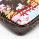 AAA Replica Louis Vuitton LV MINI POCHETTE ACCESSORIES 2021 CHRISTMAS LIMITED EDITION JAPANESE GARDEN SAKURA GHW