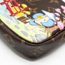 AAA Replica Louis Vuitton LV MINI POCHETTE ACCESSORIES 2021 CHRISTMAS LIMITED EDITION JAPANESE GARDEN SAKURA GHW