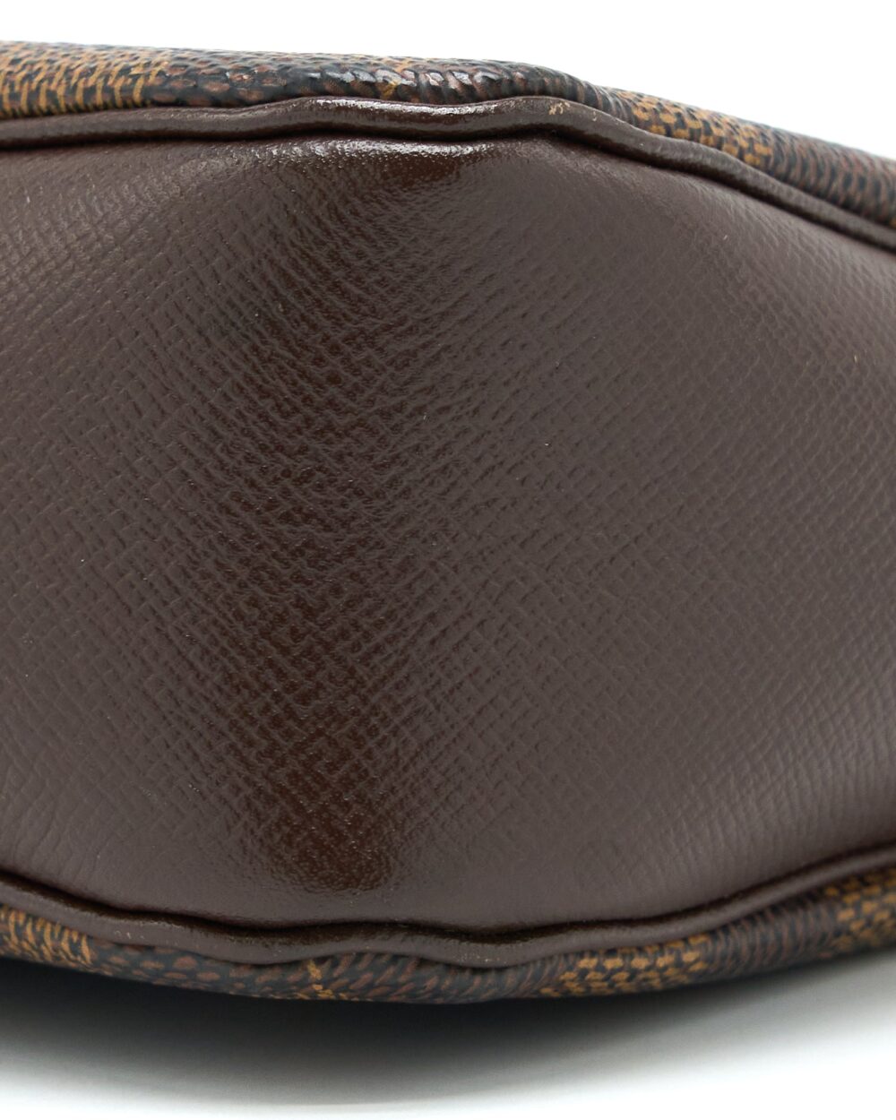 AAA Replica Louis Vuitton LV MINI CLUTCH DAMIER EBENE CANVAS GHW