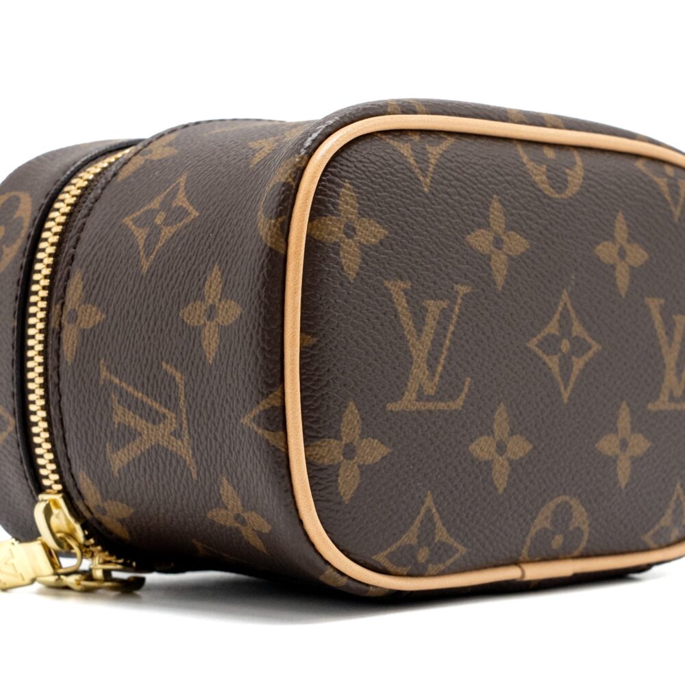 AAA Replica Louis Vuitton LV NICE NANO VANITY MONOGRAM CANVAS GHW