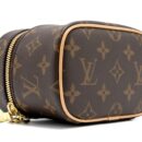 AAA Replica Louis Vuitton LV NICE NANO VANITY MONOGRAM CANVAS GHW