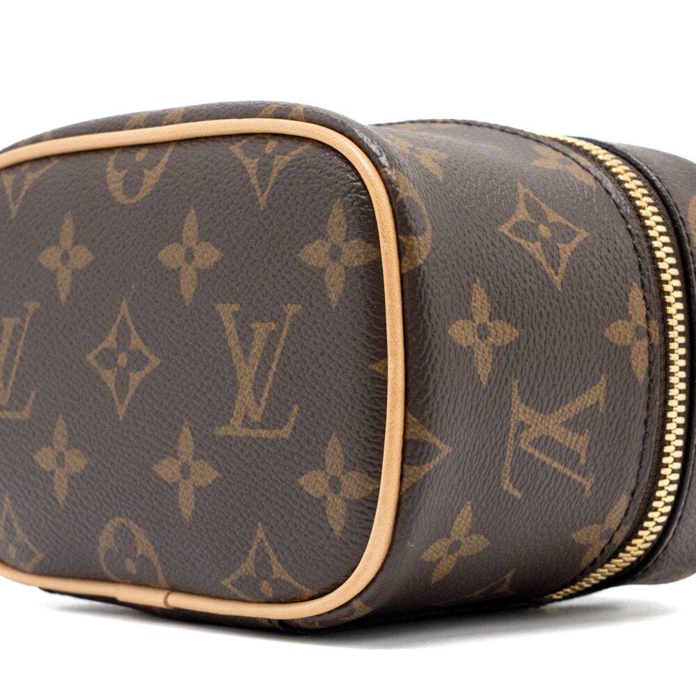 AAA Replica Louis Vuitton LV NICE NANO VANITY MONOGRAM CANVAS GHW