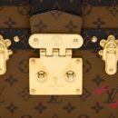 AAA Replica Louis Vuitton LV PETIT MALLE MONOGRAM REVERSE CANVAS GHW
