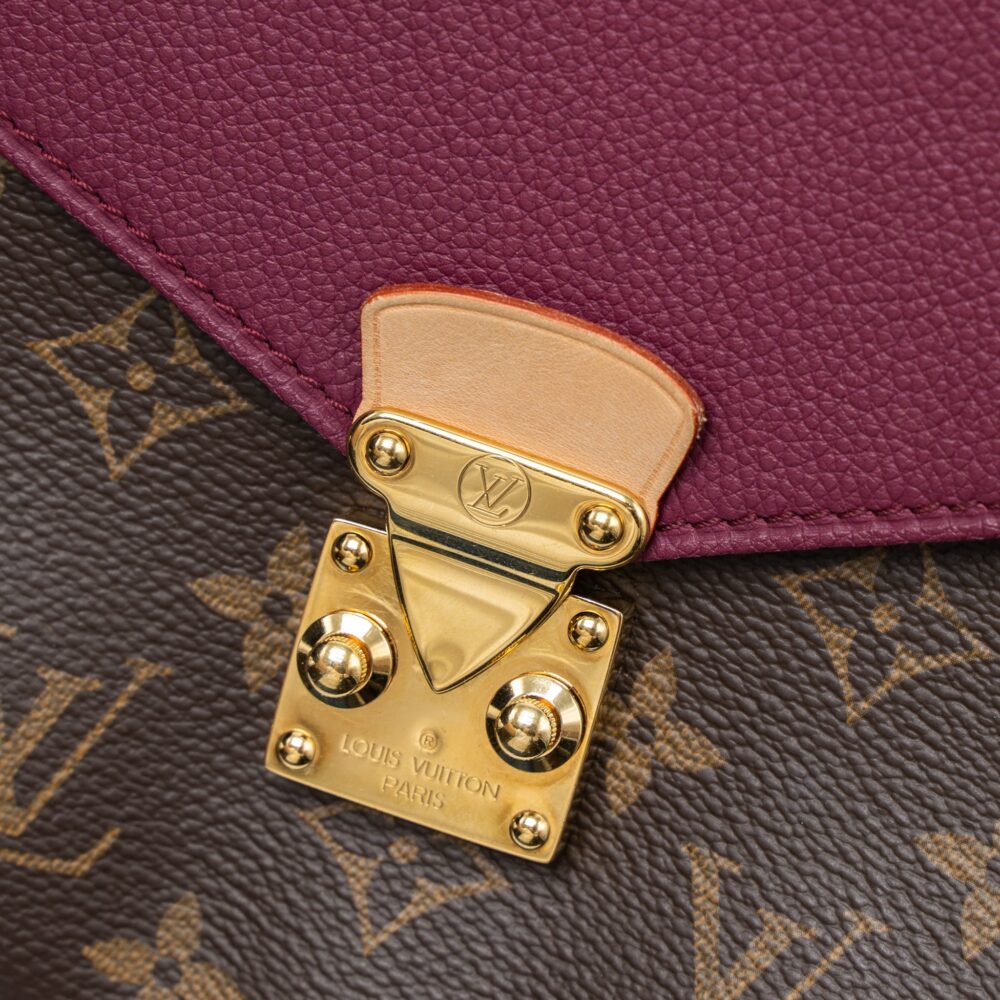 AAA Replica Louis Vuitton LV PALLAS CHAIN BAG MONOGRAM CANVAS/AURORE GHW