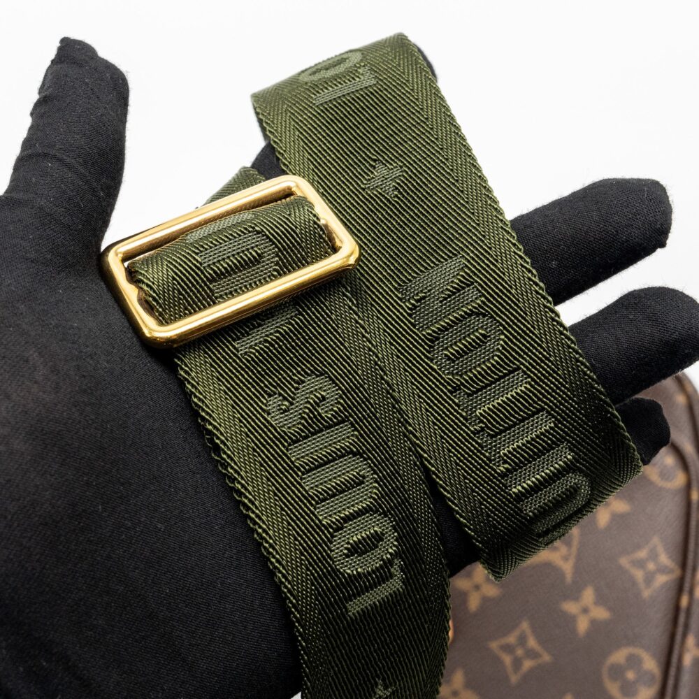 AAA Replica Louis Vuitton LV MULTI POCHETTE MONOGRAM CANVAS / KHAKI STRAP GHW