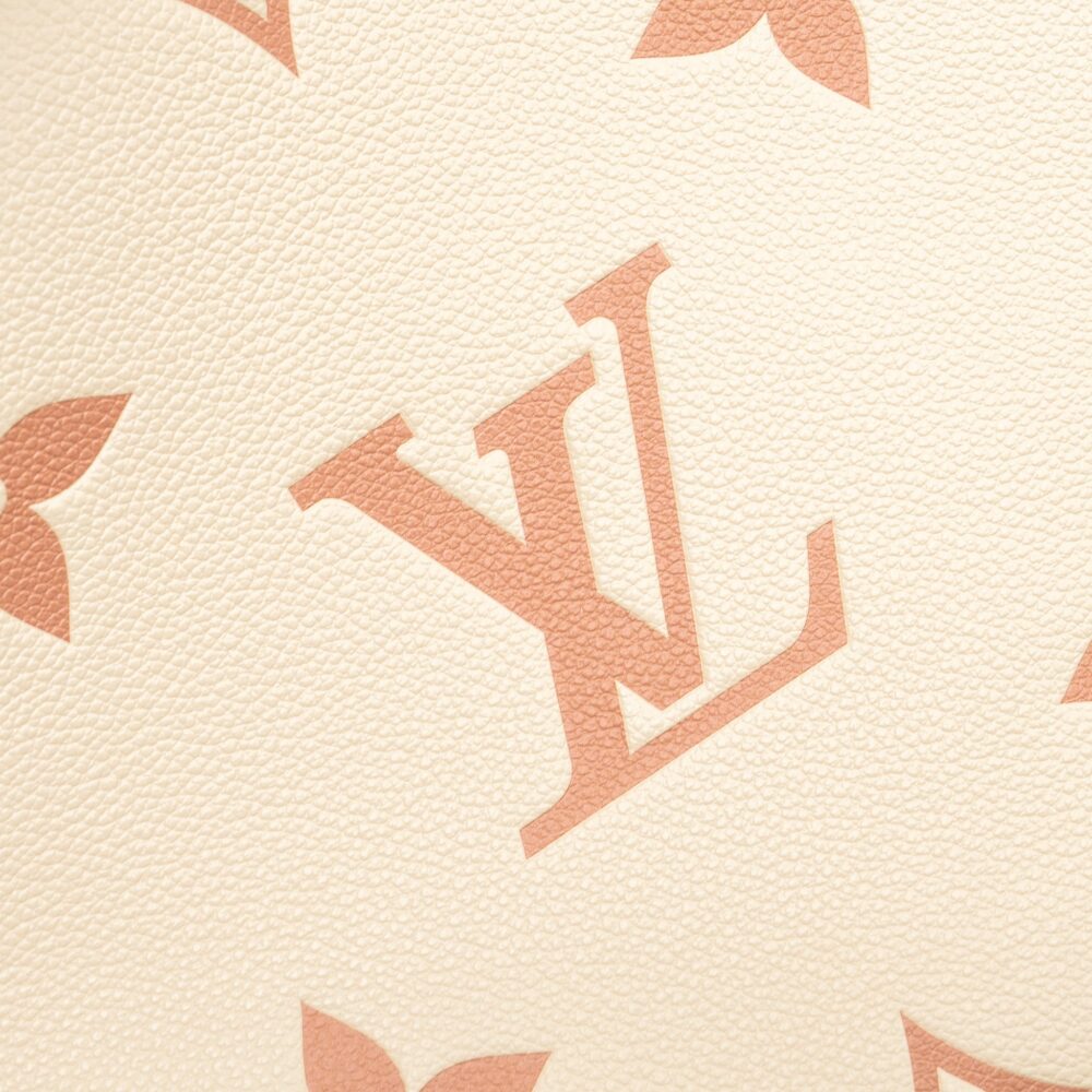 AAA Replica Louis Vuitton LV NEVERFULL MM MONOGRAM EMPREINTE CRÈME/ROSE TRIANON GHW(NEW VERSION)