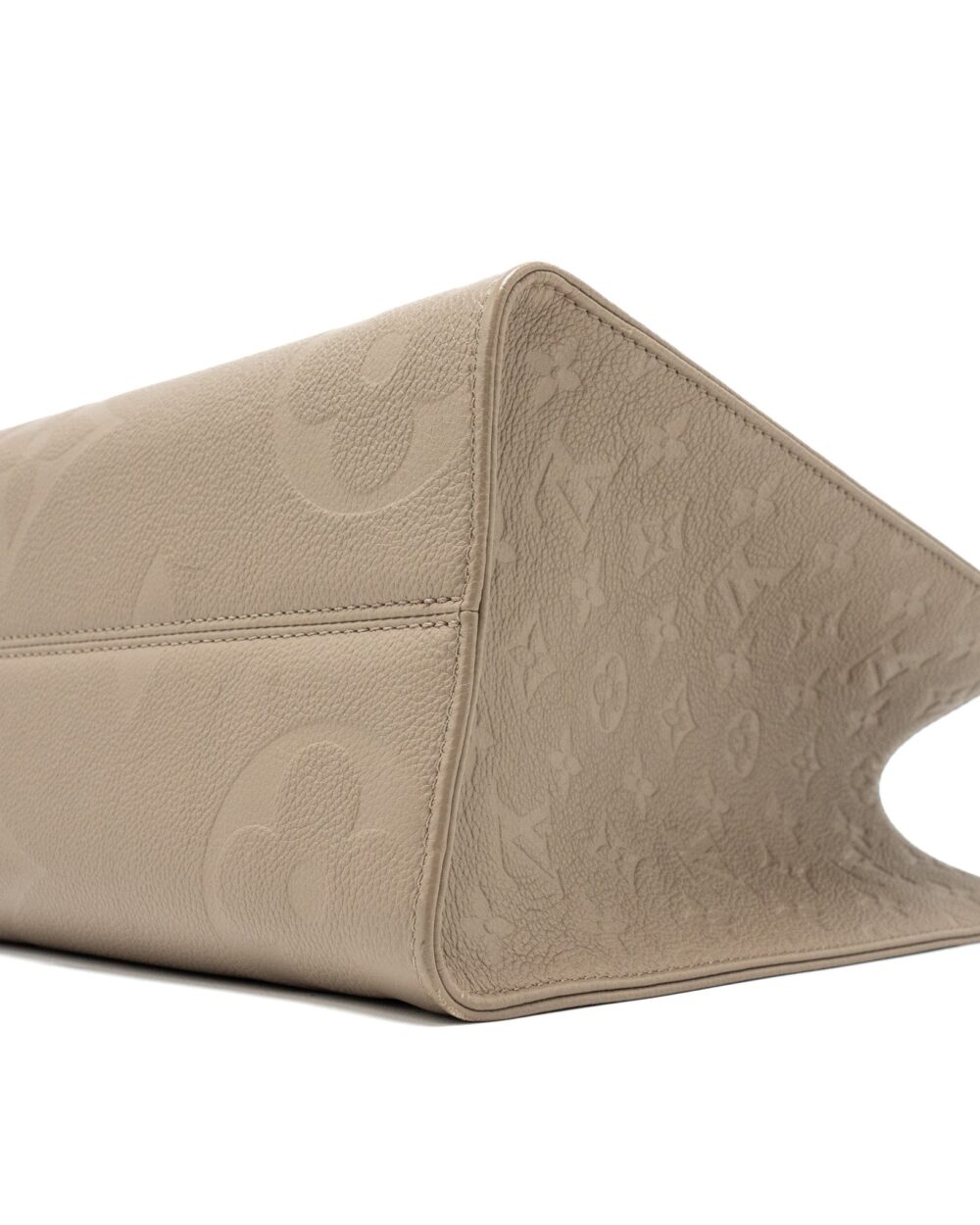 AAA Replica Louis Vuitton LV ON THE GO MM MONOGRAM EMPREINTE TOURTERELLE GHW