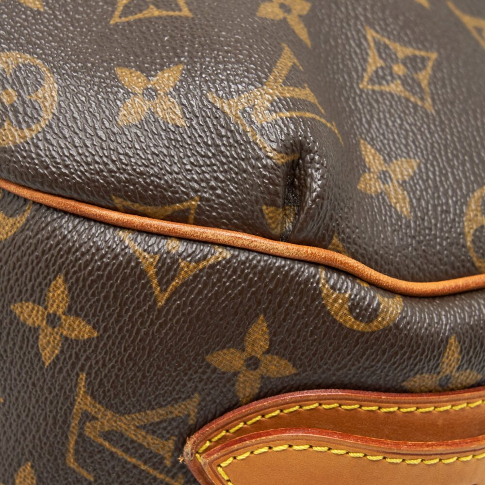 AAA Replica Louis Vuitton LV VINTAGE LARGE SHOULDER BAG MONOGRAM CANVAS GHW