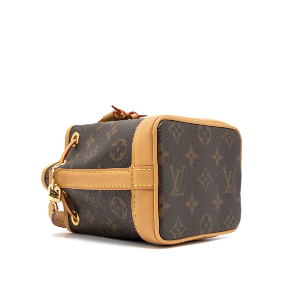 AAA Replica Louis Vuitton LV NANO NOE MONOGRAM CANVAS GHW (NEW VERSION)