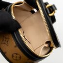 AAA Replica Louis Vuitton LV CHAPEAU NECKLACE/CHAIN BAG MONOGRAM REVERSE CANVAS BLACK GHW