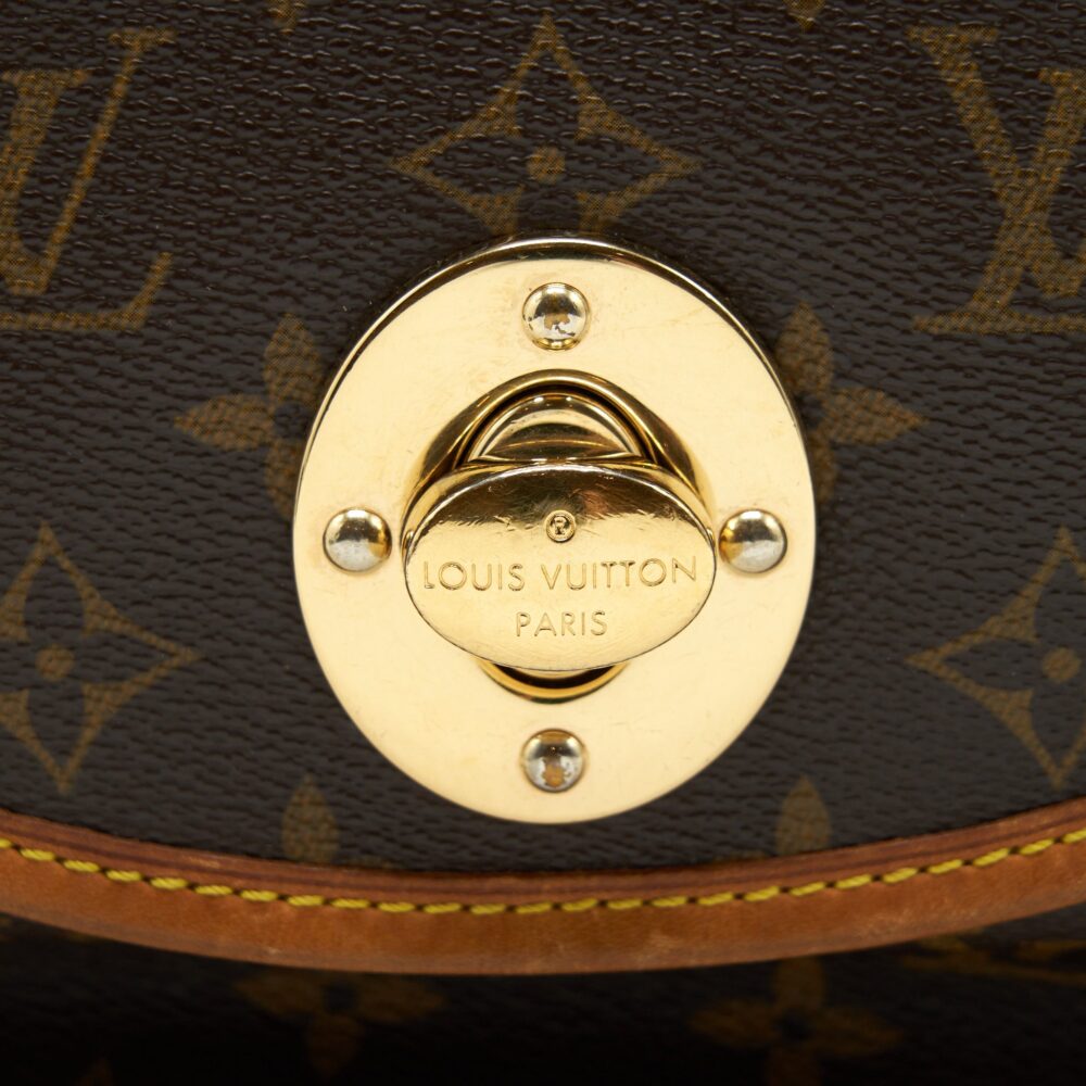 AAA Replica Louis Vuitton LV VINTAGE LARGE SHOULDER BAG MONOGRAM CANVAS GHW