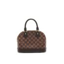 AAA Replica Louis Vuitton LV ALMA BB IN DAMIER EBENE