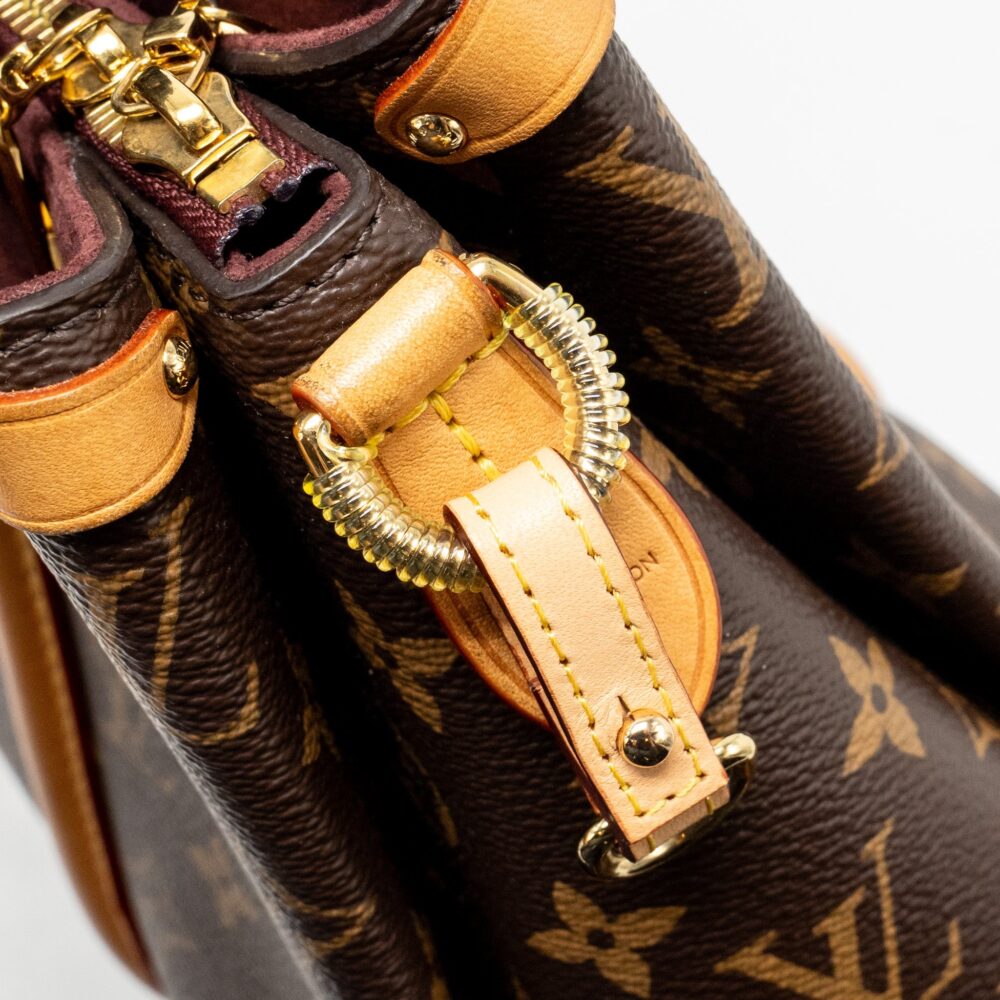 AAA Replica Louis Vuitton LV SOUFFLOT MM MONOGRAM CANVAS GHW
