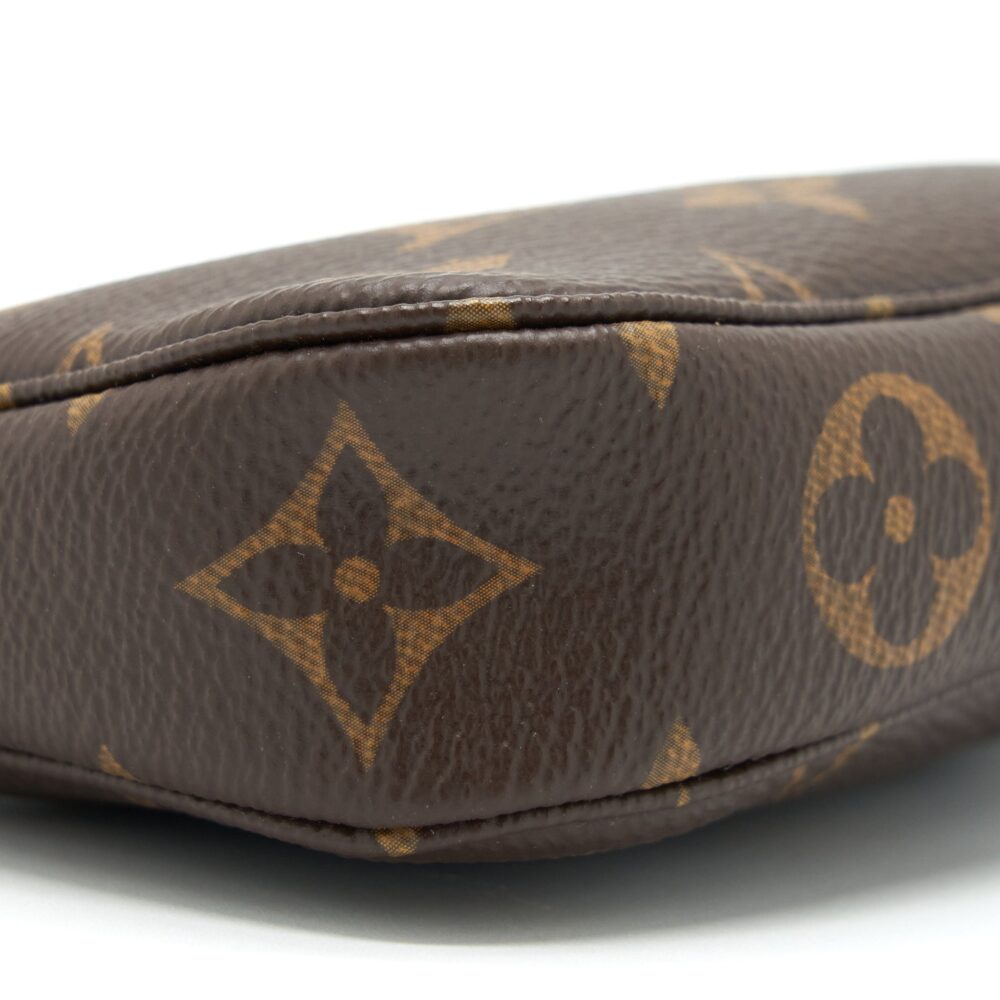 AAA Replica Louis Vuitton LV MINI POCHETTE ACCESSORIES MONOGRAM CANVAS GHW