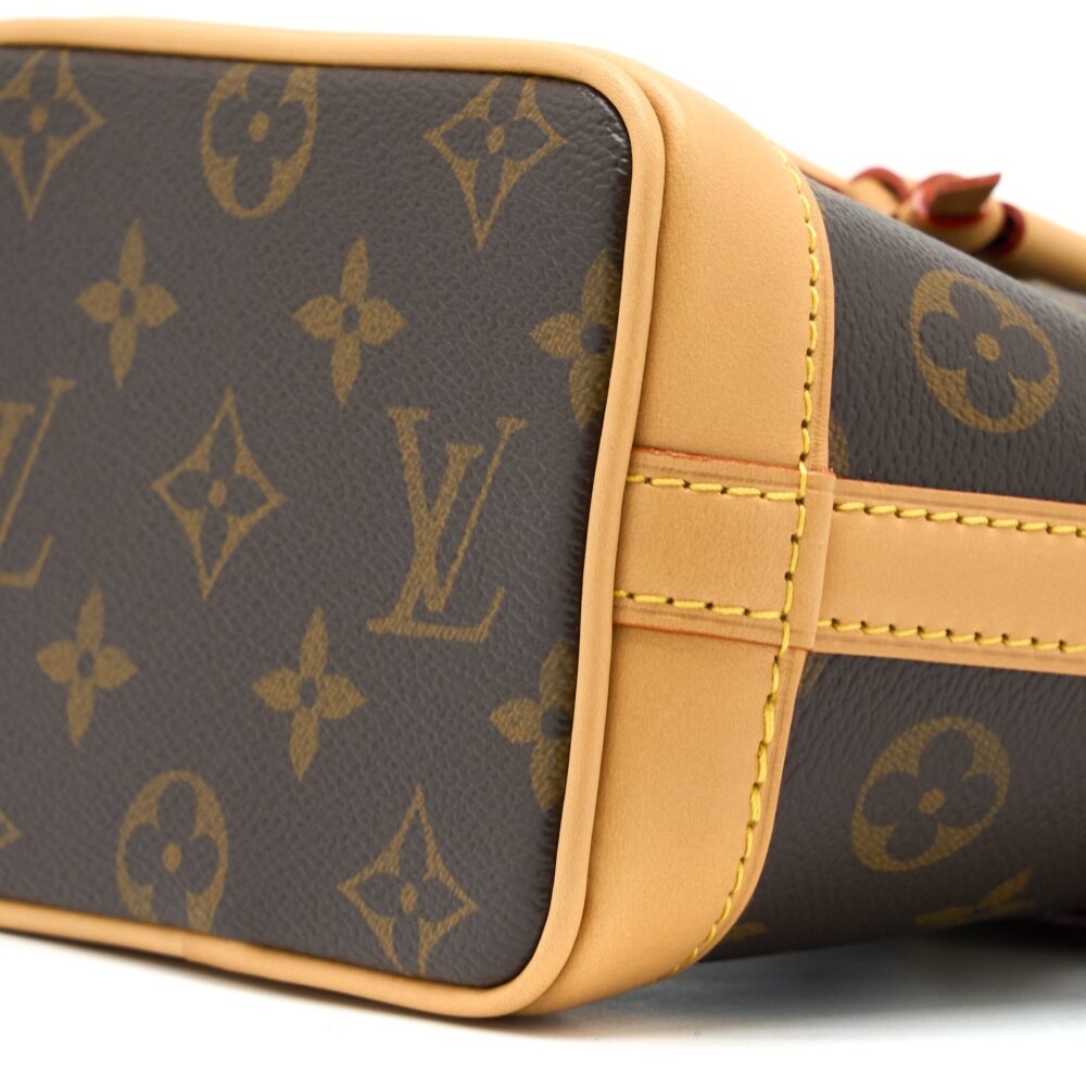 AAA Replica Louis Vuitton LV NANO NOE MONOGRAM CANVAS GHW (NEW VERSION)