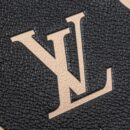 AAA Replica Louis Vuitton LV PETIT SAC PLAT MONOGRAM EMPREINTE BLACK/ BEIGE GHW (NEW VERSION)