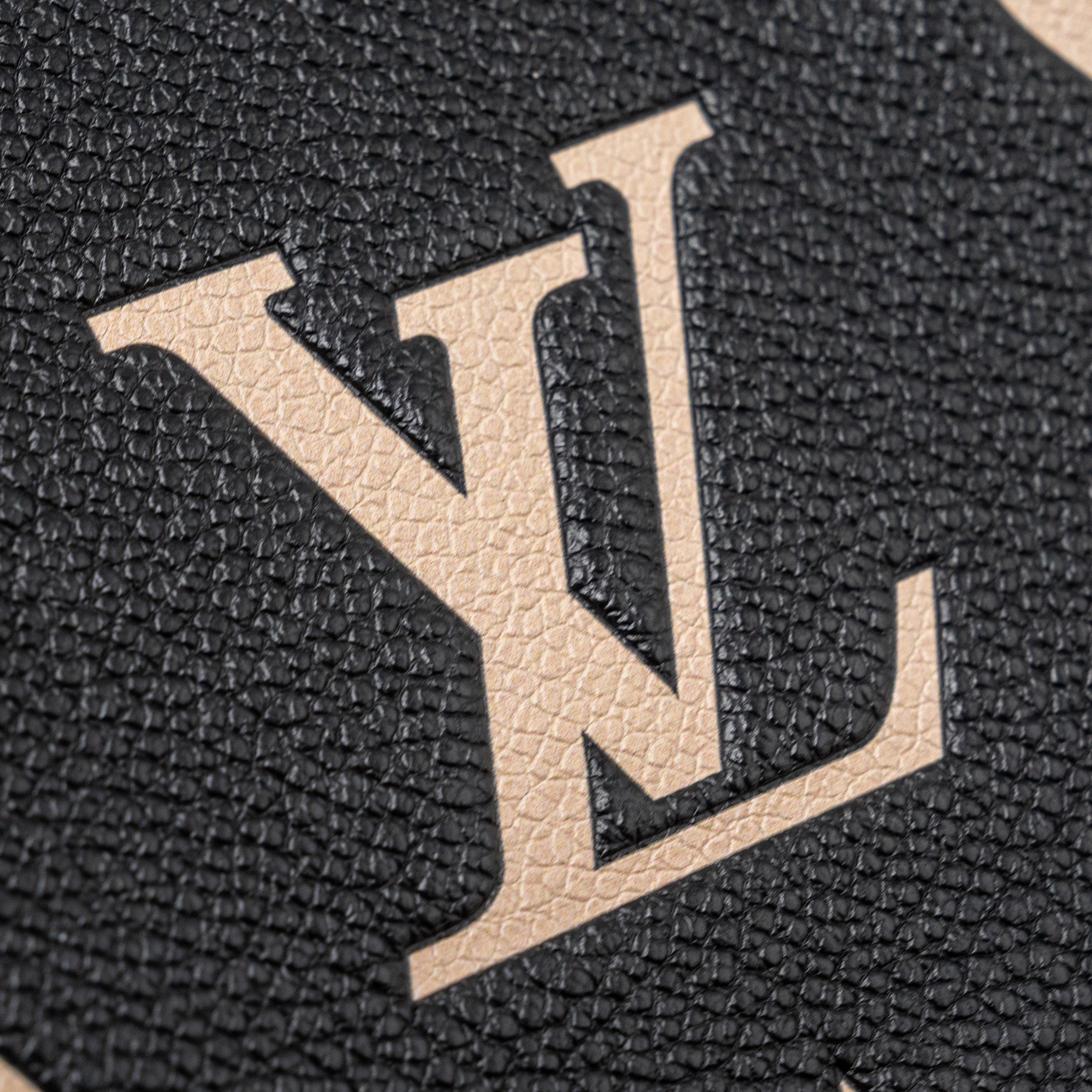AAA Replica Louis Vuitton LV PETIT SAC PLAT MONOGRAM EMPREINTE BLACK/ BEIGE GHW (NEW VERSION)