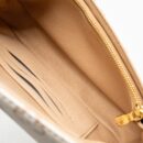 AAA Replica Louis Vuitton LV IVY WALLET ON CHAIN MONOGRAM DUNE CANVAS BEIGE/CREAM GHW