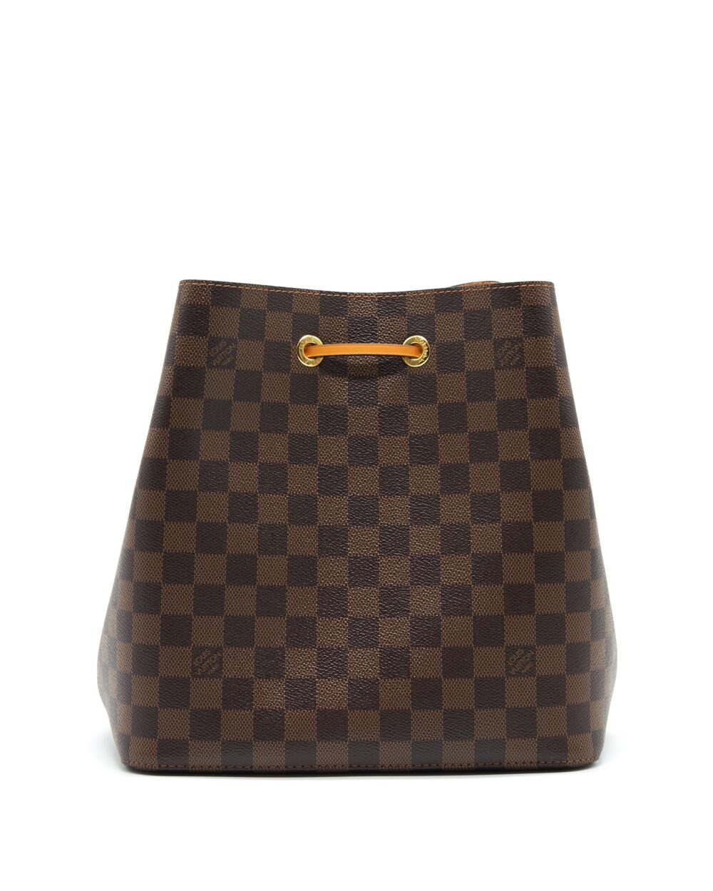AAA Replica Louis Vuitton LV NEO NOE IN DAMIER EBENE/YELLOW
