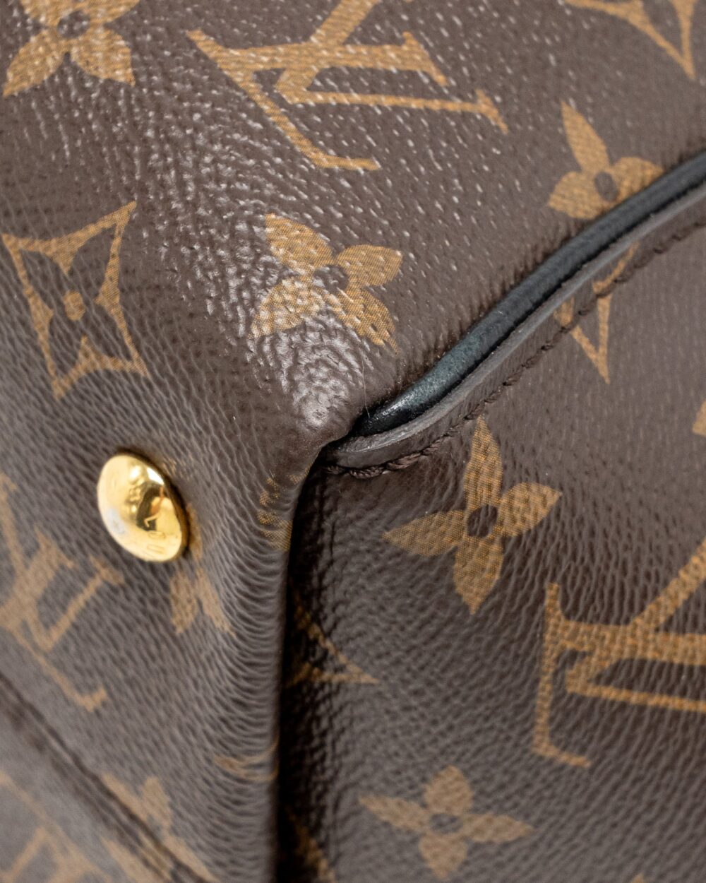 AAA Replica Louis Vuitton LV TOURNELLE PM MONOGRAM CANVAS BLACK GHW