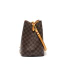 AAA Replica Louis Vuitton LV NEO NOE IN DAMIER EBENE/YELLOW