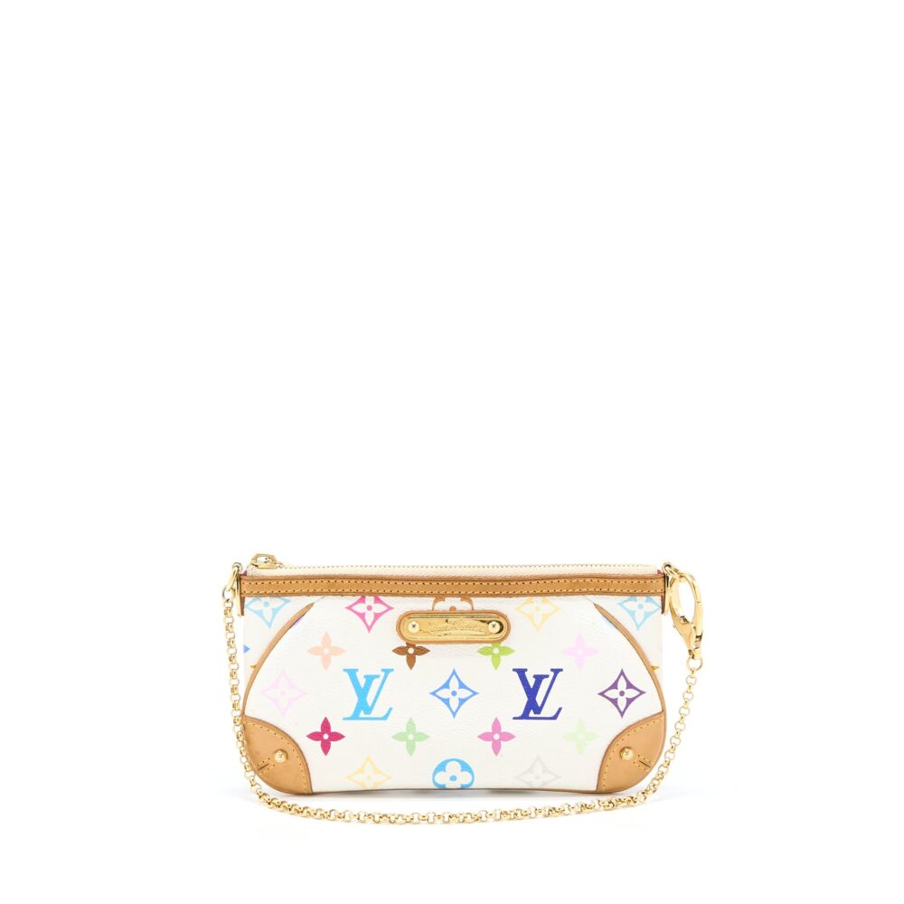 AAA Replica Louis Vuitton LV MILLA POUCH MONOGRAM CANVAS MULTICOLOUR GHW
