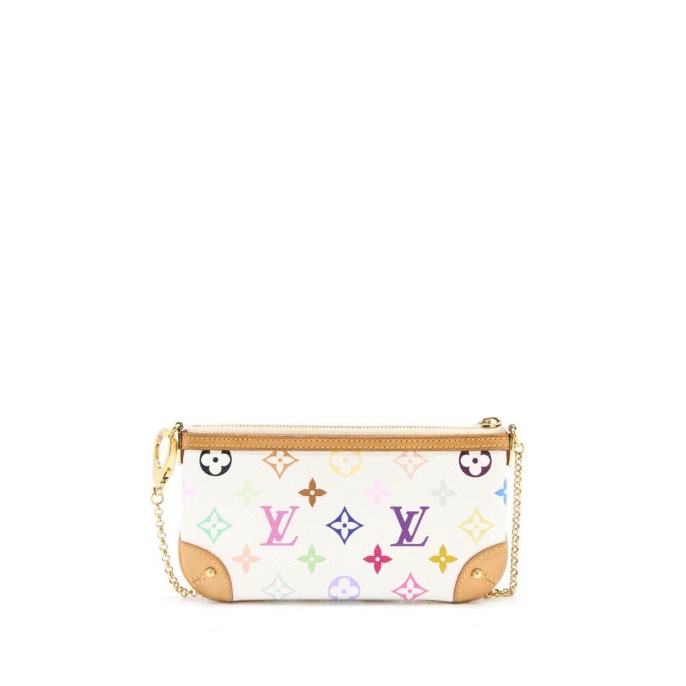 AAA Replica Louis Vuitton LV MILLA POUCH MONOGRAM CANVAS MULTICOLOUR GHW