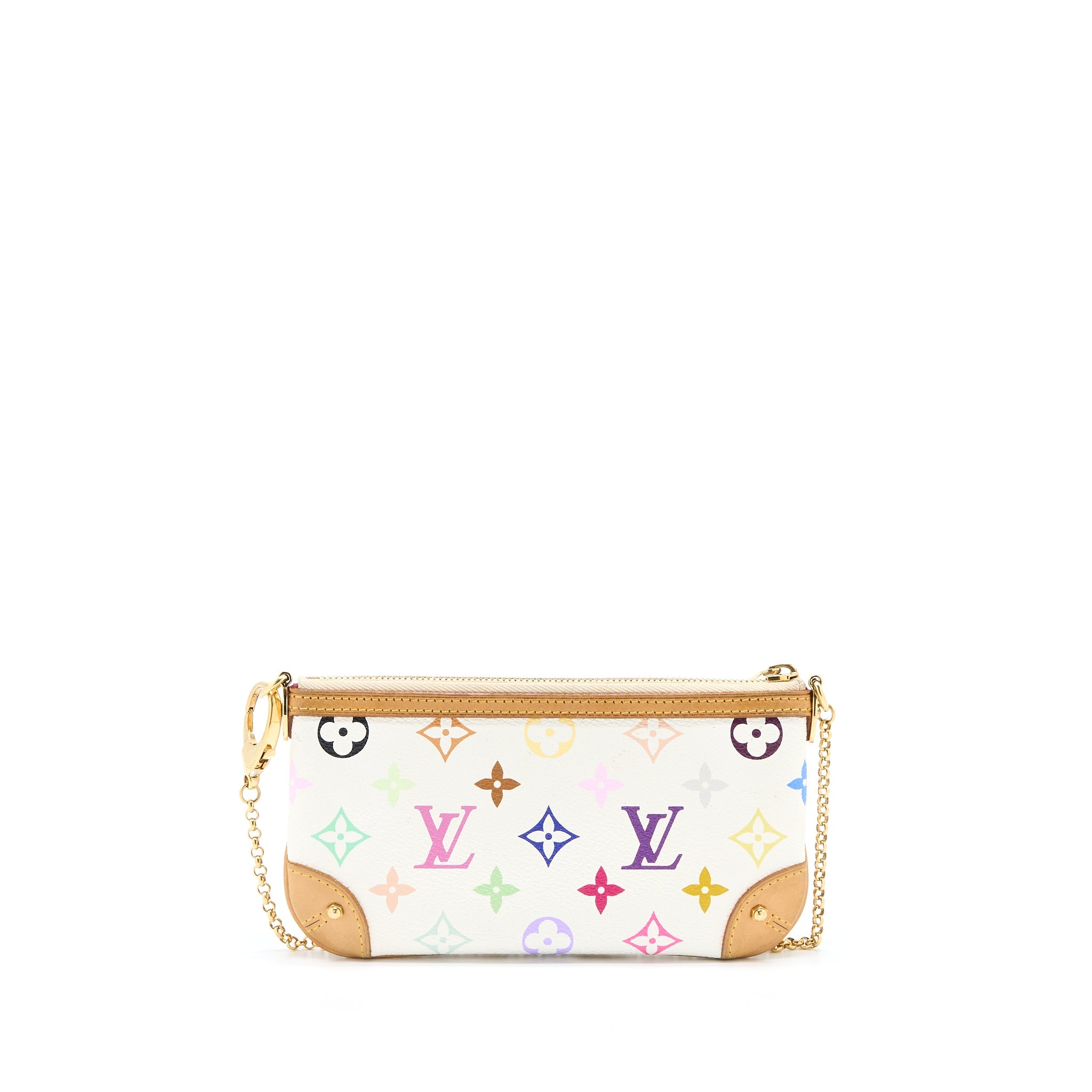 AAA Replica Louis Vuitton LV MILLA POUCH MONOGRAM CANVAS MULTICOLOUR GHW
