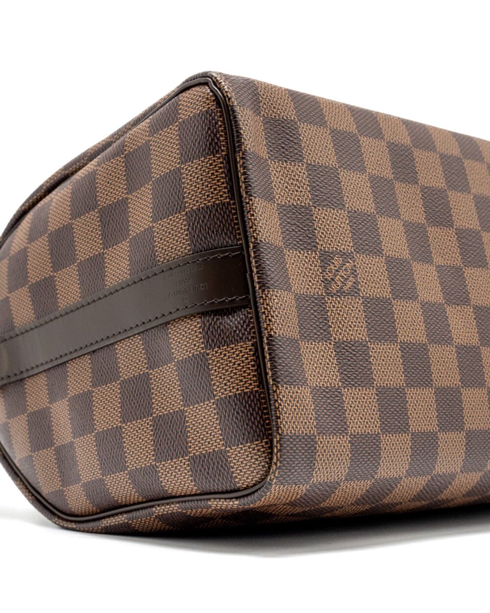 AAA Replica Louis Vuitton LV SPEEDY BANDOULIERE 25 DAMIER EBENE GHW