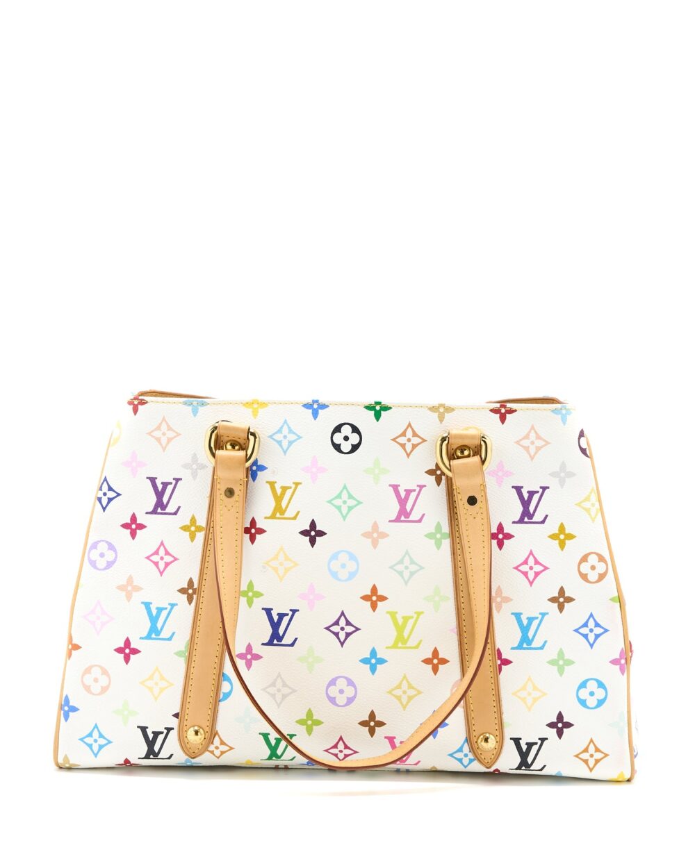 AAA Replica Louis Vuitton LV AURELIA SHOULDER BAG WHITE MULTICOLOUR MONOGRAM CANVAS GHW