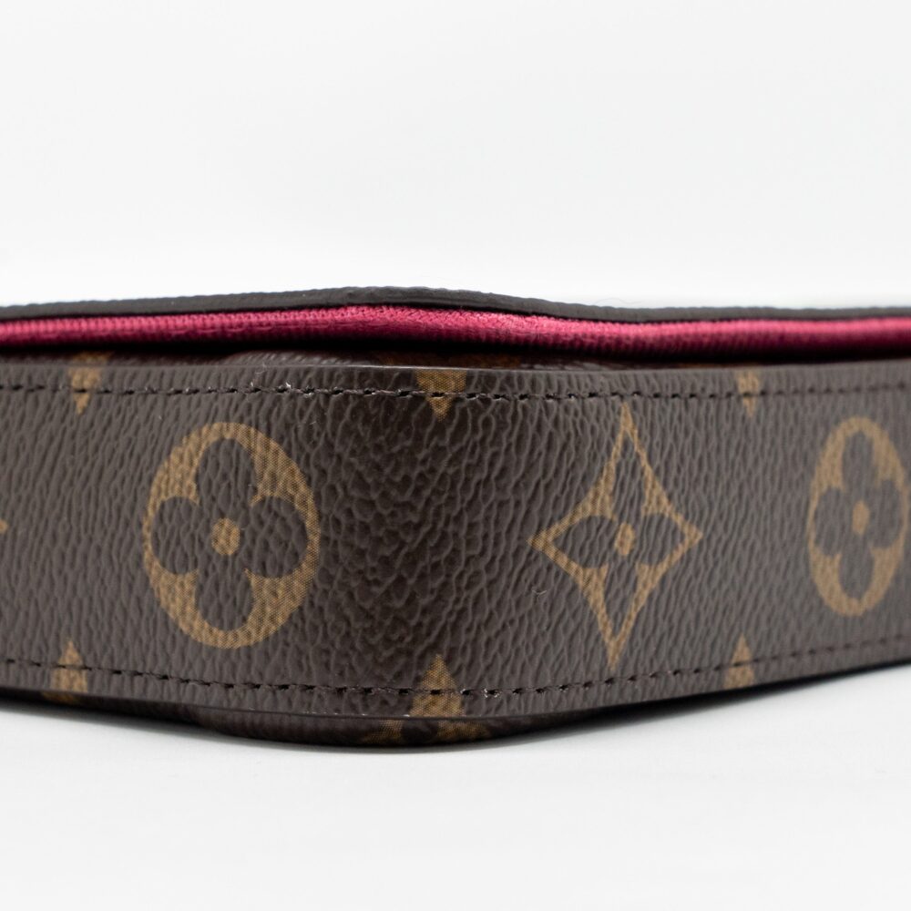 AAA Replica Louis Vuitton LV POCHETTE FELICIE LIMITED EDITION VIVIENNE MASCOT ON HOLLYWOOD DRIVE MONOGRAM CANVAS GHW