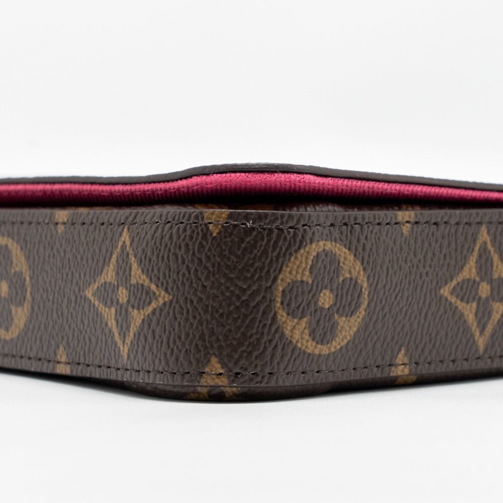 AAA Replica Louis Vuitton LV POCHETTE FELICIE LIMITED EDITION VIVIENNE MASCOT ON HOLLYWOOD DRIVE MONOGRAM CANVAS GHW