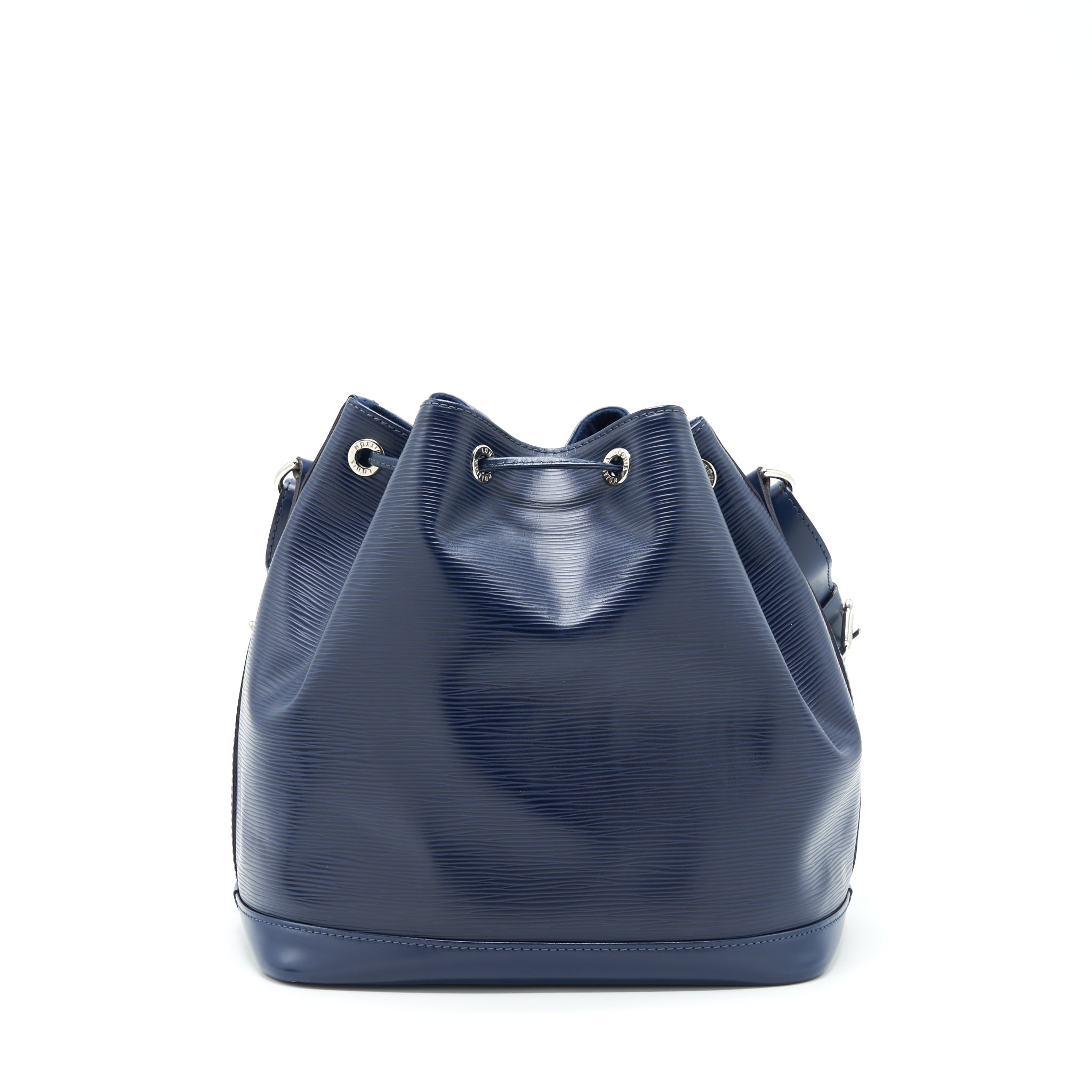 AAA Replica Louis Vuitton LV NOE BUCKET BAG EPI LEATHER NAVY SHW