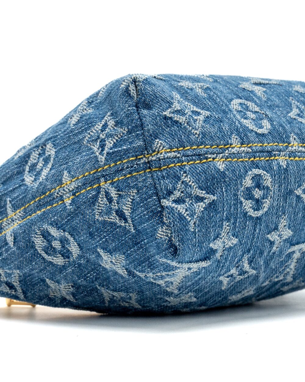 AAA Replica Louis Vuitton LV HILLS POCHETTE MONOGRAM DENIM BLUE GHW