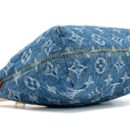 AAA Replica Louis Vuitton LV HILLS POCHETTE MONOGRAM DENIM BLUE GHW