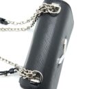 AAA Replica Louis Vuitton LV TWIST PM EPI BLACK SHW