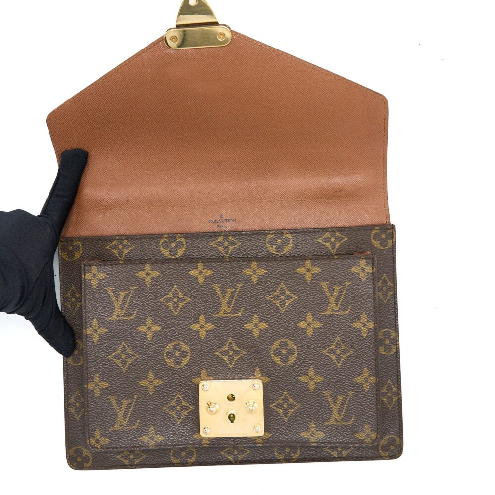 AAA Replica Louis Vuitton LV VINTAGE POCHETTE MÉTIS MONOGRAM CANVAS GHW