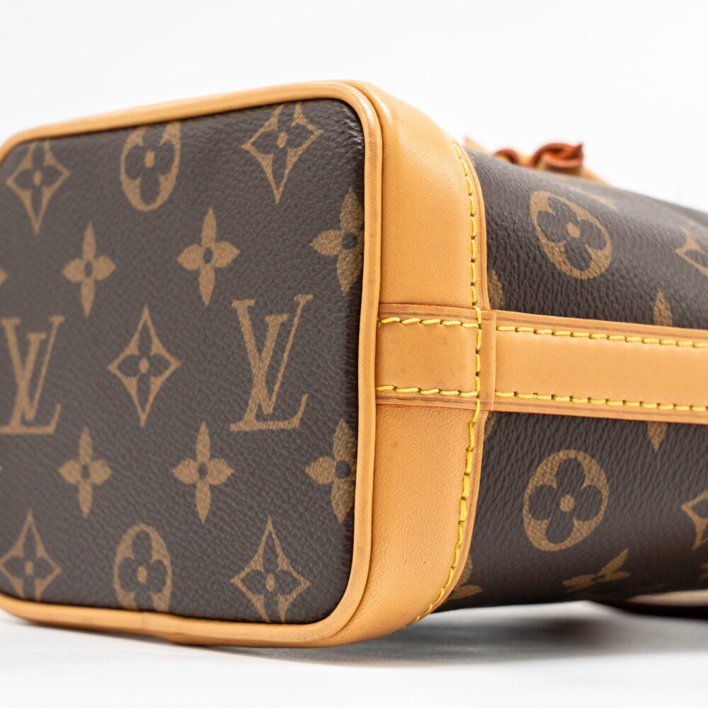 AAA Replica Louis Vuitton LV NANO NOE MONOGRAM CANVAS GHW