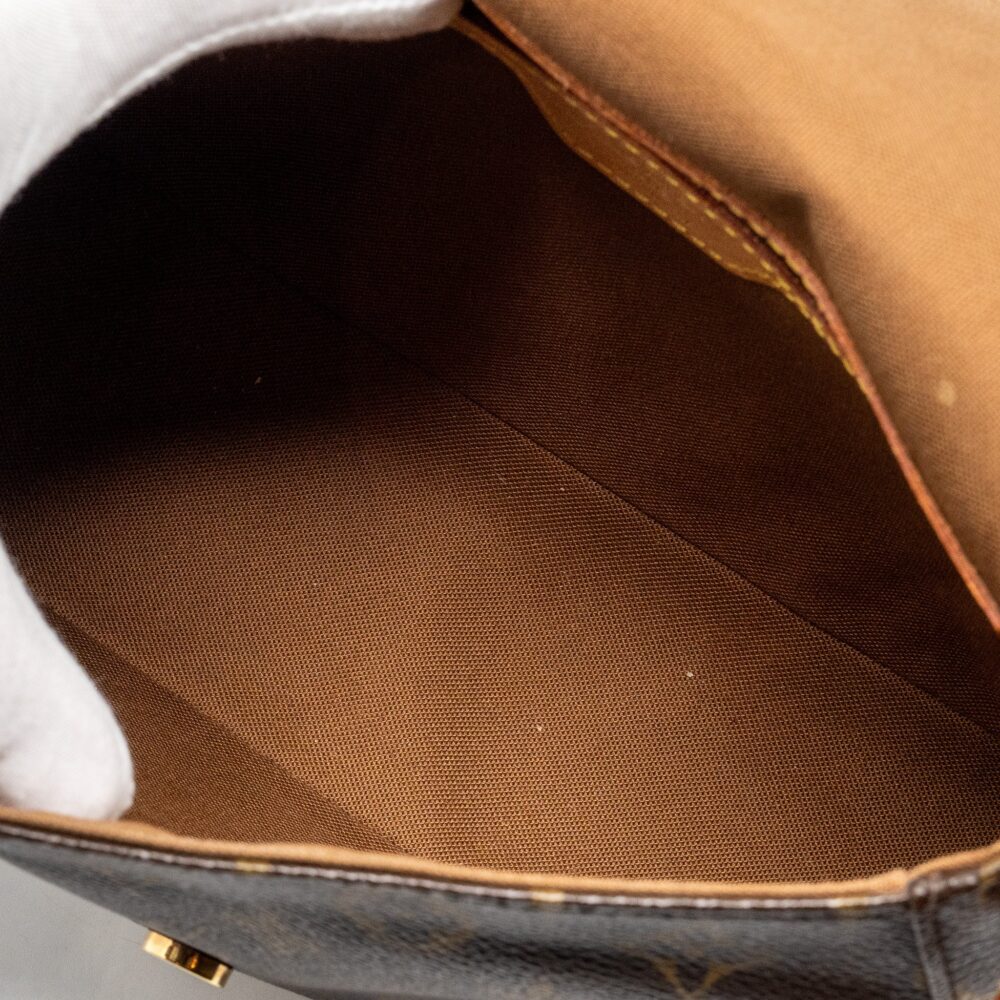 AAA Replica Louis Vuitton LV VINTAGE MINI LOOPING SHOULDER BAG MONOGRAM CANVAS GHW