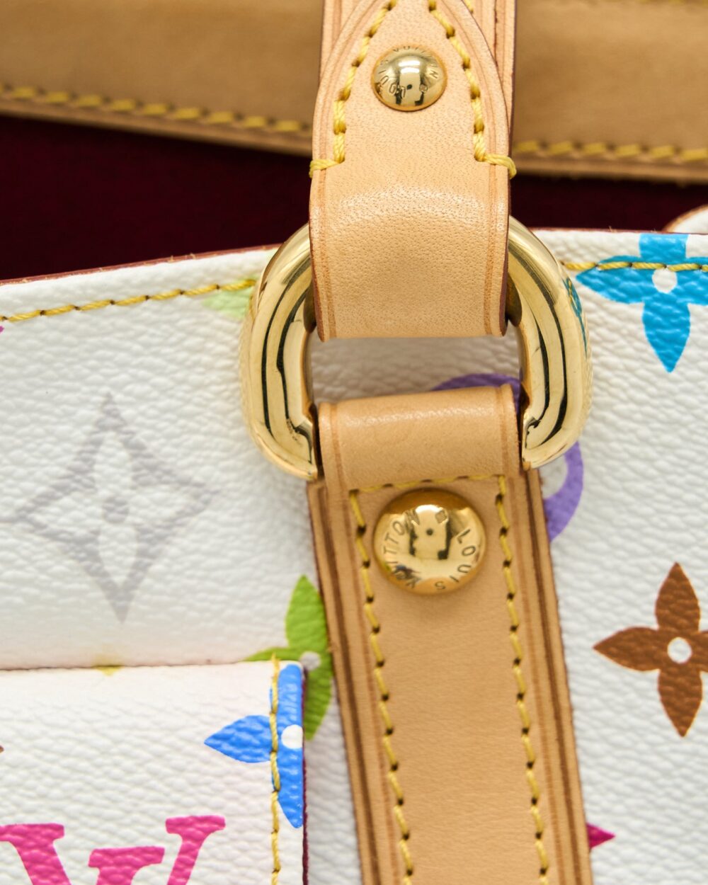 AAA Replica Louis Vuitton LV AURELIA SHOULDER BAG WHITE MULTICOLOUR MONOGRAM CANVAS GHW