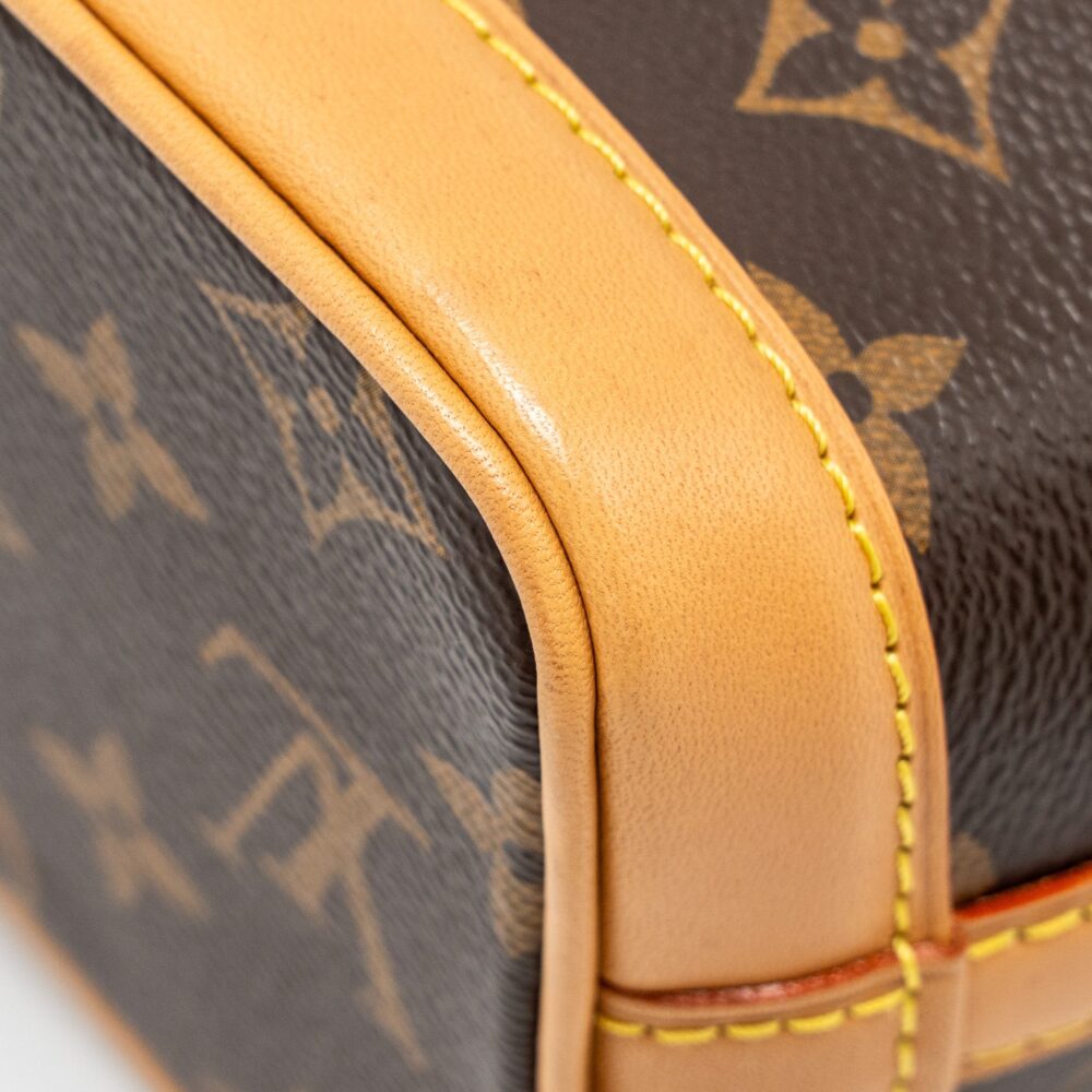 AAA Replica Louis Vuitton LV NANO NOE MONOGRAM CANVAS GHW