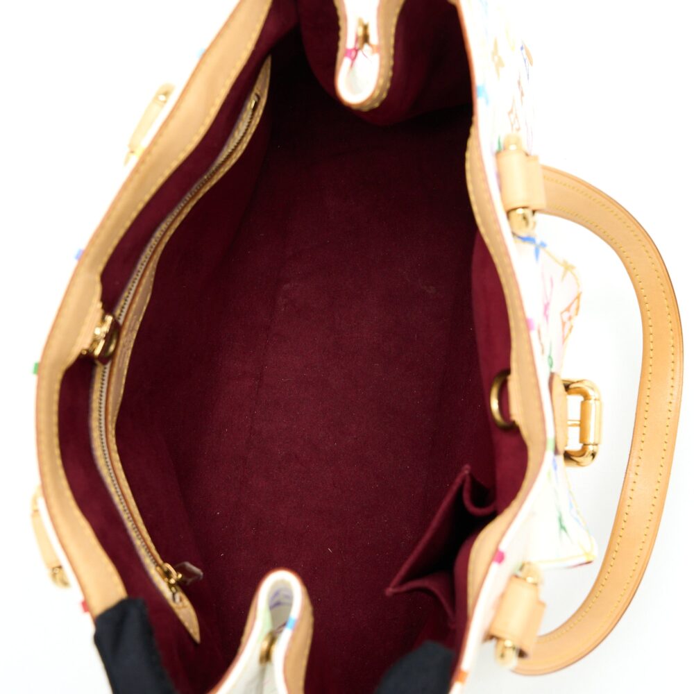 AAA Replica Louis Vuitton LV AURELIA SHOULDER BAG WHITE MULTICOLOUR MONOGRAM CANVAS GHW