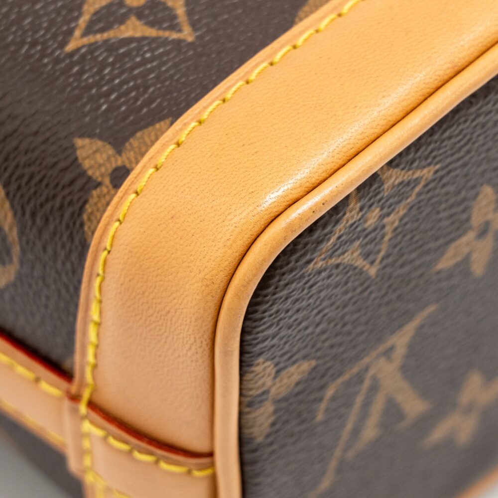 AAA Replica Louis Vuitton LV NANO NOE MONOGRAM CANVAS GHW
