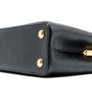 AAA Replica Louis Vuitton LV CAPUCINES BB TAURILLON CALFSKIN BLACK GHW