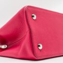 AAA Replica Louis Vuitton LV CAPUCINES TAURILLON HOT PINK SHW