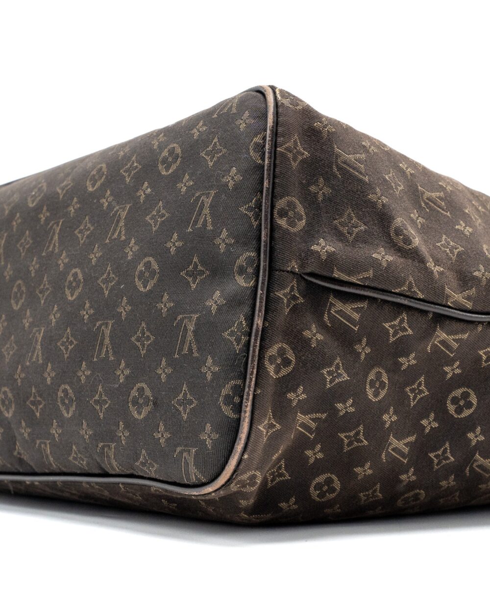 AAA Replica Louis Vuitton LV VINTAGE NEVERFULL MM FABRIC DARK BROWN GHW