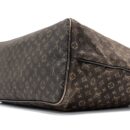 AAA Replica Louis Vuitton LV VINTAGE NEVERFULL MM FABRIC DARK BROWN GHW