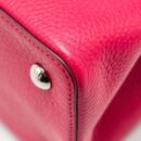 AAA Replica Louis Vuitton LV CAPUCINES TAURILLON HOT PINK SHW