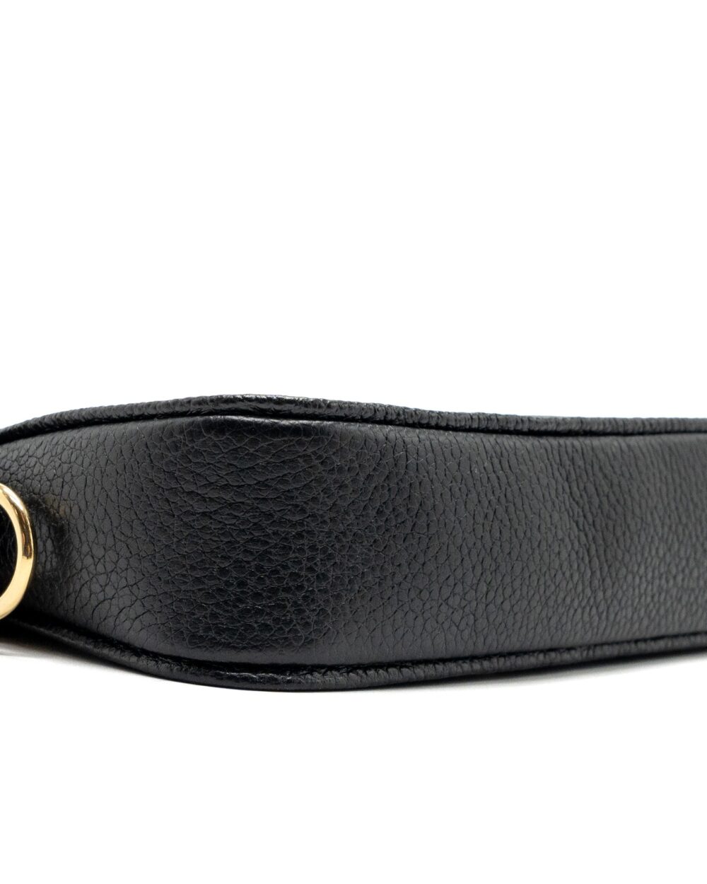 AAA Replica Louis Vuitton LV MINI POCHETTE ACCESSORIES MONOGRAM EMPREINTE BLACK/ BEIGE GHW
