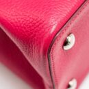 AAA Replica Louis Vuitton LV CAPUCINES TAURILLON HOT PINK SHW